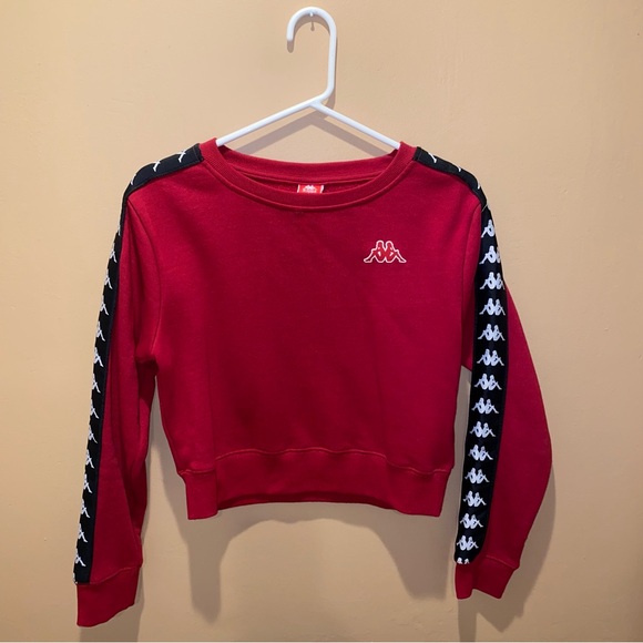 Kappa Authentic Cropped Logo Sweatshirt - Picture 6 of 6